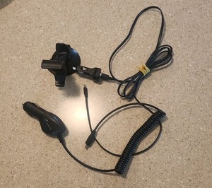 Vintage In CAR POWER SUPPLY CORDs And Holder