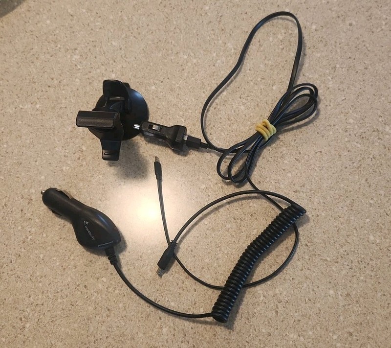 Vintage In CAR POWER SUPPLY CORDs And Holder