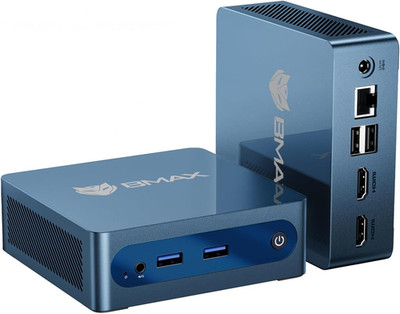 Mini PC B1 Plus, Intel Celeron J3355 (Up to 2.5Ghz), 6GB RAM 128GB Emmc Support