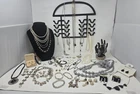 Costume Jewelry Lot VTG To Now Many Pieces Are Signed 100 Pieces 6 Pounds