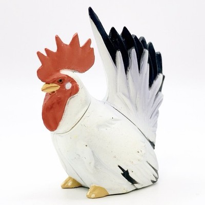 Bantam weiß Mini Figur Maskottchen Kaiyodo Tier Spielzeug Schokolade Ei Furut...