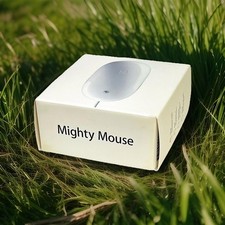 Apple Mighty Mouse A1152 MA086LL/A - USB Wired Optical Mouse w/ Original Box