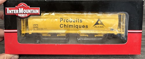 Tolva cílica Alcan InterMountain Railway HO RTR #45232-07 4 bahías nueva en caja | Condition: New