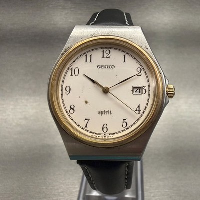 SEIKO SPIRIT 5P32-6B30 ゴールド文字盤 デイト 稼働品 s-l400.jpg