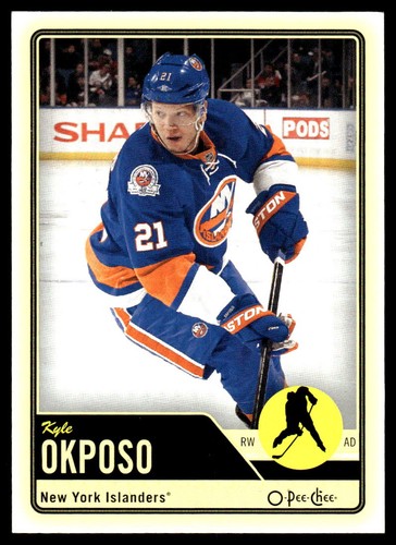 2012 O-Pee-Chee Kyle Okposo #128 card