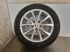 HONDA CIVIC MK9 16" Alloy wheel and tyre 205/55x16 2015 #3