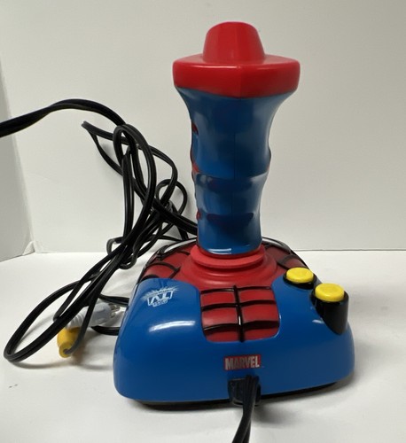 Spider- Man Video Game Controller Jakks Pacific Marvel 2004 Plug & Play Joystick - Picture 6 of 22