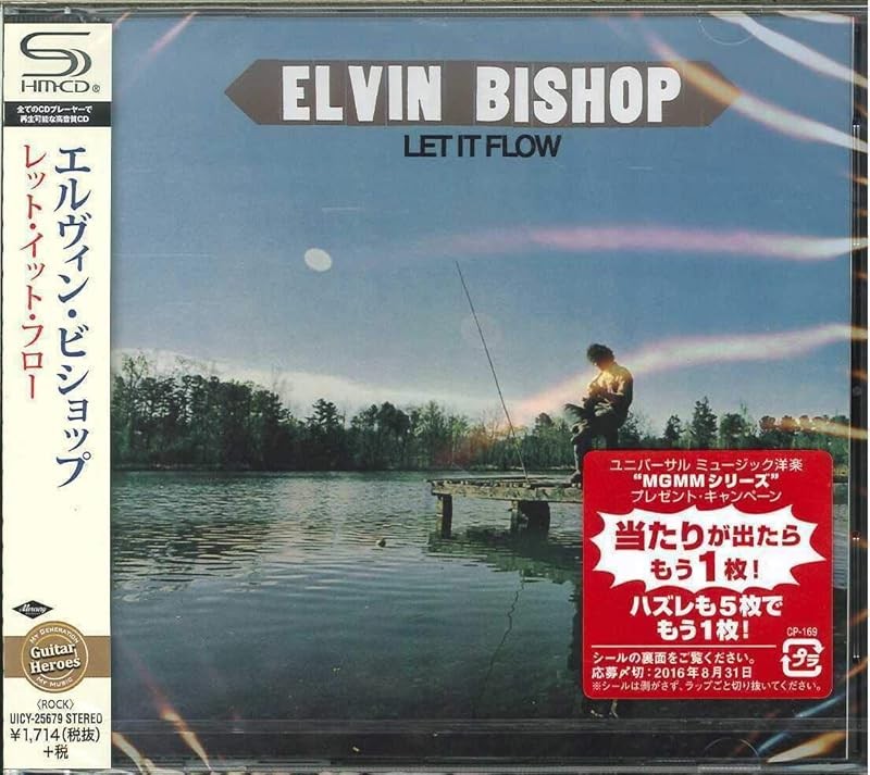 ELVIN BISHOP-Let It Flow-JAPAN SHM-CD Reissue UICY-25679