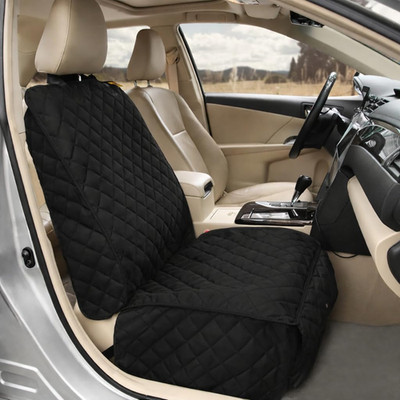 Bark Lover Deluxe Dog Seat Cover for Front Seat-More Durable Waterproof Front Se