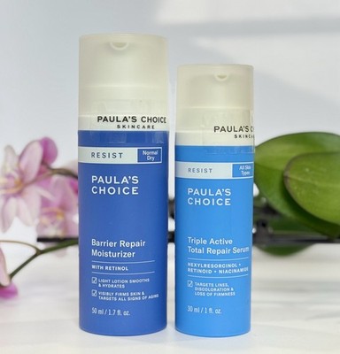 Paula s Choice RESIST Duo Barrier Repair Moisturizer + Triple Active Serum