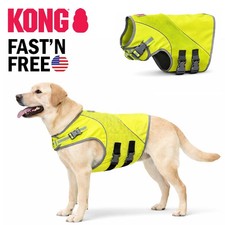 Kong Reflective Dog Vest Walking Safety Harness High Visibility Outdoor Jacket