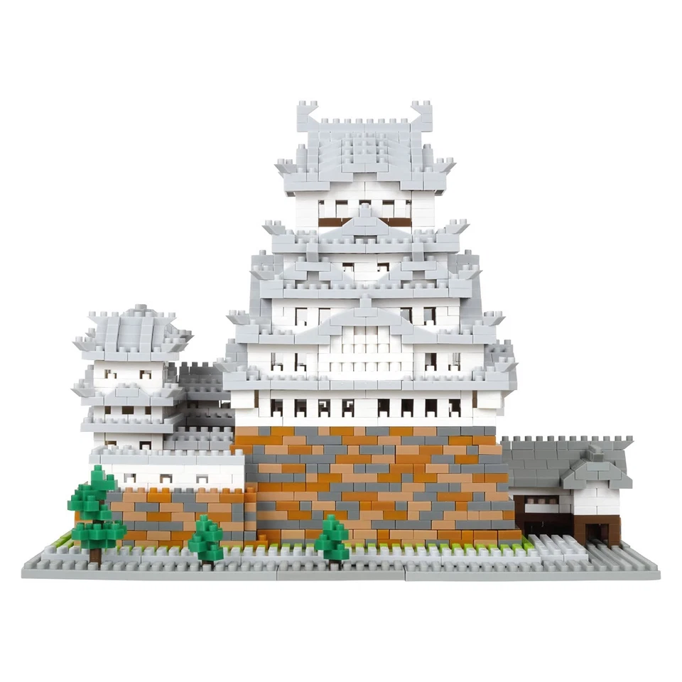 Kawada Nanoblock Himeji Castle Deluxe Edition NB-051 - Image 4 of 4