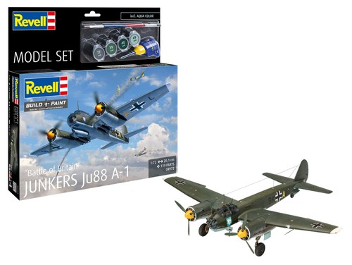 Juego Modelo Junkers Revell 64972 Ju88 A-1 "B | Zustand: Neu