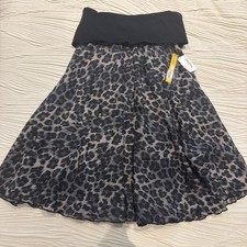 Alice and Olivia Animal Print convertible Dress/skirt Size Small NWT $330
