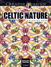 Creative Haven Deluxe Edition Celtic Nature Designs Coloring Book