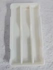 Vintage #18 The American Cabinet Company Dental Instrument TrayWhite Milk Glass