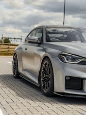BMW M2 G87 EVO-S GLANZ SCHWARZ SEITENSCHWELLER VON ZAERO (2023+)