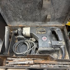 BLACK & DECKER PROFESSIONAL MACHO HD ROTARY HAMMER DRILL +Bits/Case Model 5093