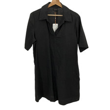 Quince Black Basic Sleeved Dress L