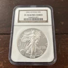 2002 W $1 PROOF AMERICAN SILVER EAGLE NGC PF 70 ULTRA CAMEO