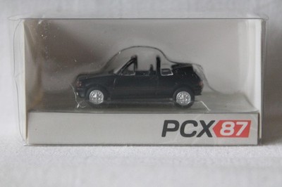 PCX87: 870503 Peugeot 205 Cabriolet, schwarz, 1986