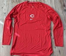 2025 Cincinnati Reds Nike Game Used  Shirt XL Cam Collier #6