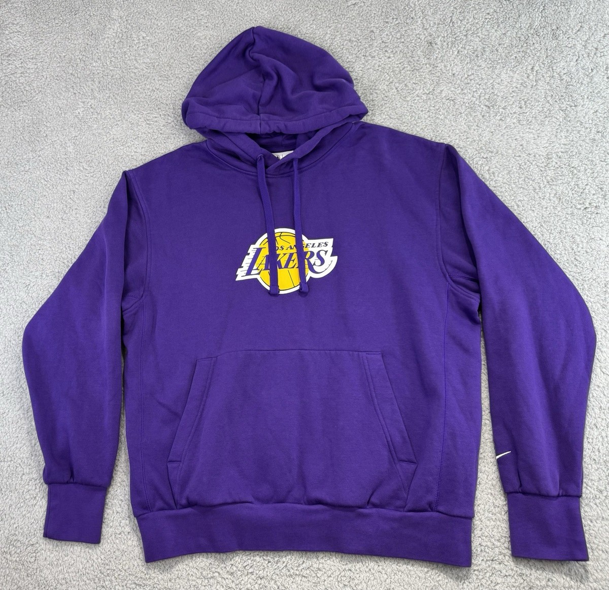 Nike Nba Los Angeles Lakers Fleece Pullover Men Sz Med Purple