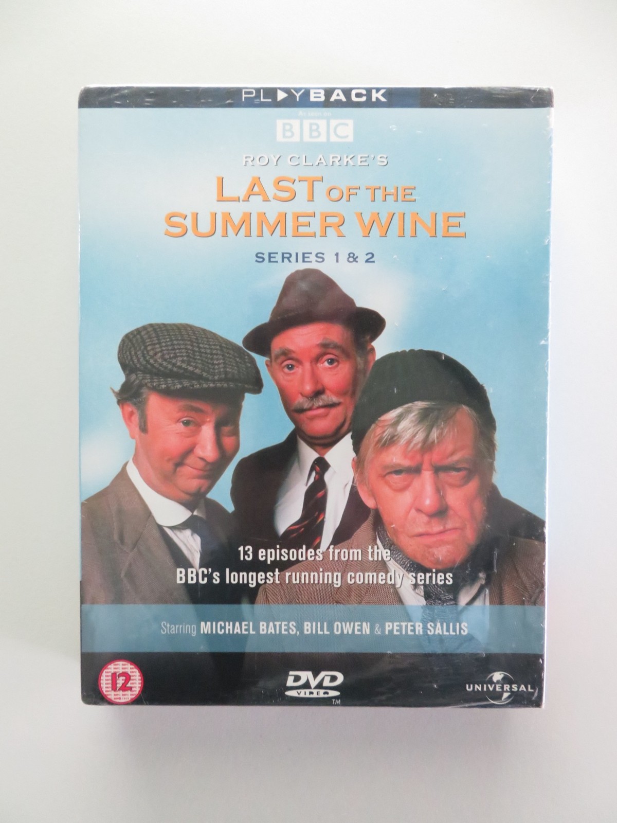 LAST OF THE SUMMER WINE SERIES 1 & 2 (DVD BOXSET) PETER SALLIS 1973 REGION 2
