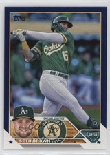 2023 Topps Series 1 Retail Royal Blue Seth Brown #148 7m3