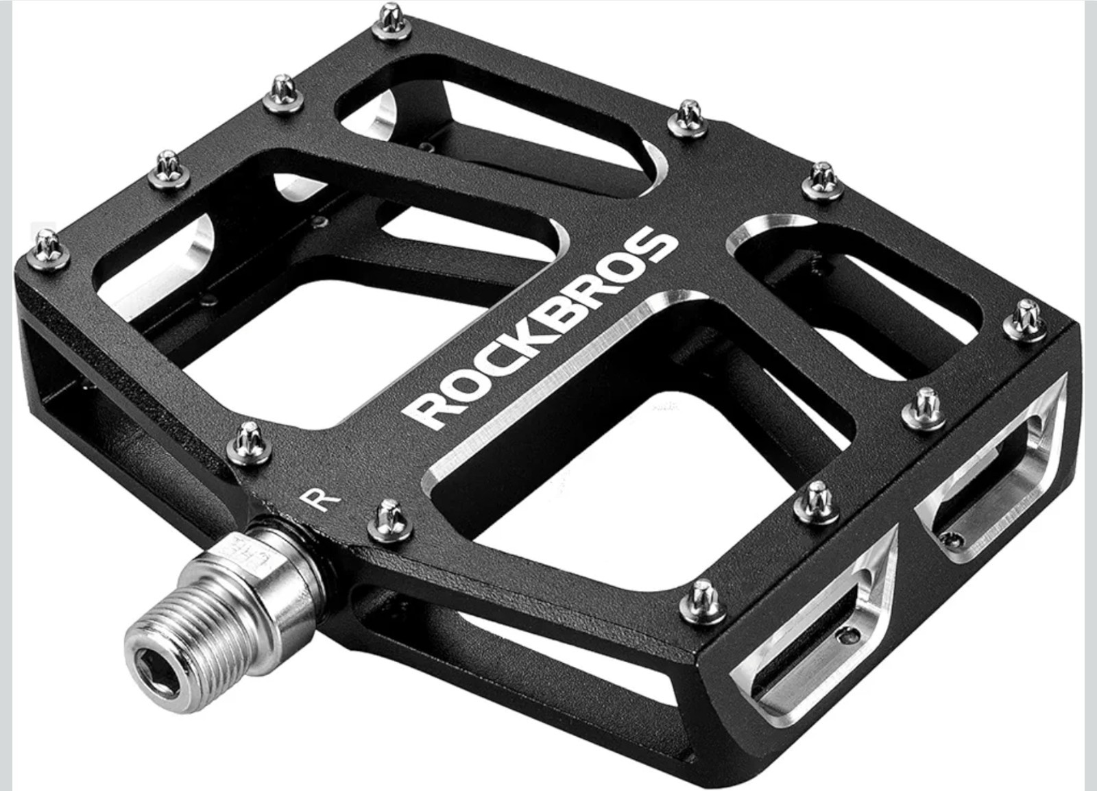 Wide Platform Flat Pedals 9/16"