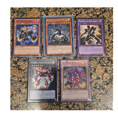 Yu-Gi-Oh! 1st Ed Foil EN Card Lot (5) Evilswarm Ketos Turtle Anki