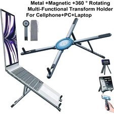 3-in-1 Magnetic Phone Holder Selfie Stick Tripod Stand for iPhone iPad Tablet