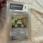 Hungry Snorlax 🧸MINT 9 ⭐ ACE CD Promo Japanese Pokemon TCG 1998 #143