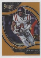 2021 Panini Chronicles Draft Picks Select Orange Elijah Moore #257 1p5