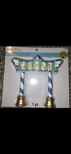 Tiny Treasures Shoreline Carnival Pillar Entrance Lighted Sign Village Dioramas