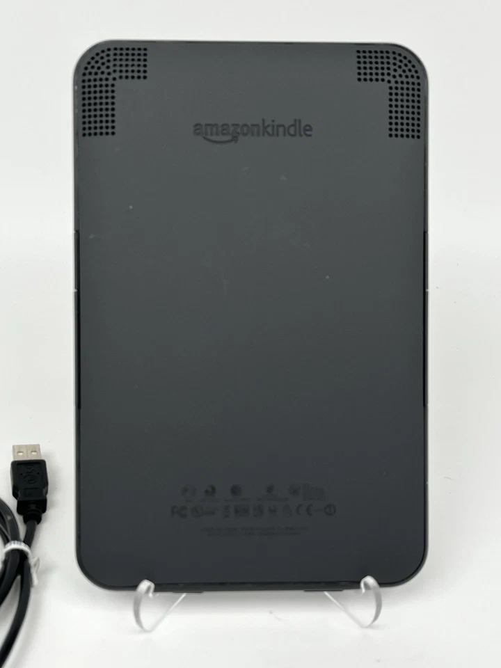 Amazon Kindle Keyboard 3rd Gen D00901 Wi-Fi w/ Charger & New Battery Bundle - Image 4 of 4