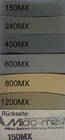 6 x Professional Sandpaper Metalworking 150-1200