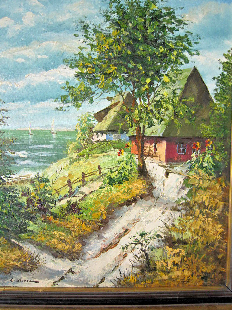 Tableau Peinture Huile 