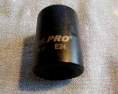 US PRO CR-V E24 1/2'' Antrieb Schlagschrauber Steckschlüssel Innenbuchse E-TORX Bit NEU unbenutzt