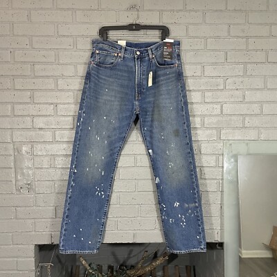 Paint Splatter Jeans Levis Vetements X Levi's Tribal Sticker Denim
