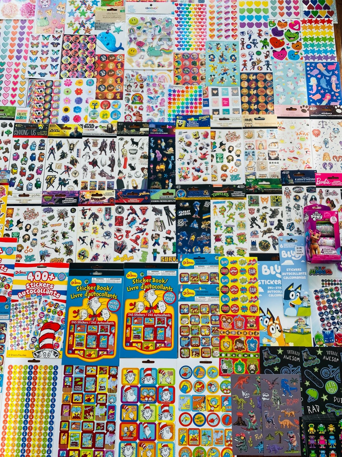 Vintage Sticker Lot - 1000+ Creative Memories, K & Co, Sandylion, Jolee's Boutique