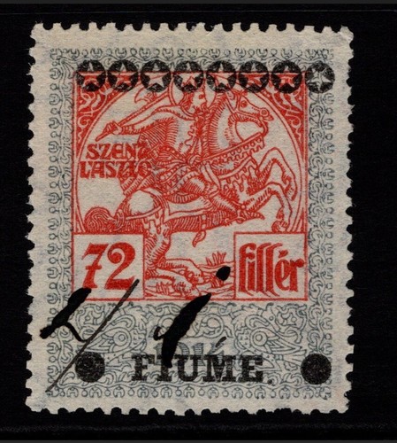 Fiume 1918 72f Einnahmen gebraucht (Typ E) - S37110