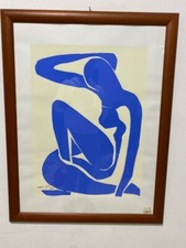 litografia vintage su foglio Henri Matisse (1869-1954) - Nudo Blu I decoro casa
