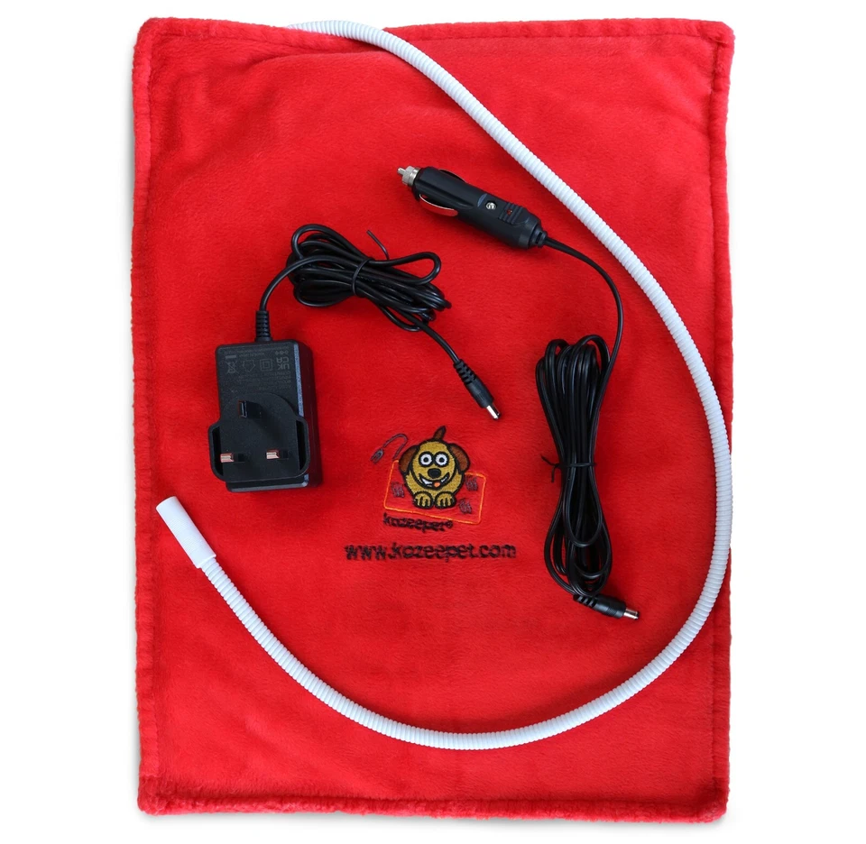 Kozeepet Puppy Electric Heat Pad Mat Pet Cat Dog Bed Whelping Box or Spare Cover - Image 2 of 4