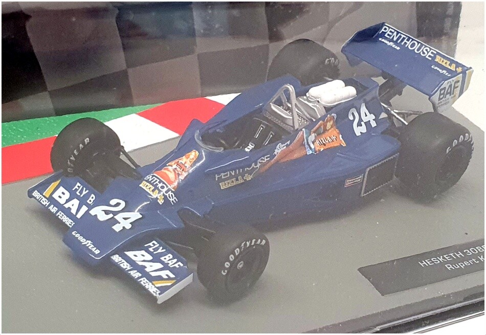 Altaya 1/43 Scale Hesketh 308E F1 1977 #24 Rupert Keegan Racing Model