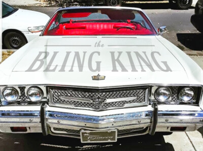 1973 Chevy Impala Chrome Grill Triple Weave Mesh Headlight Bezel
