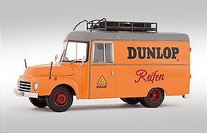 Opel Blitz 1,75t Dunlop Premium Classixxs 11602 miniature de collection 1:43 en métal