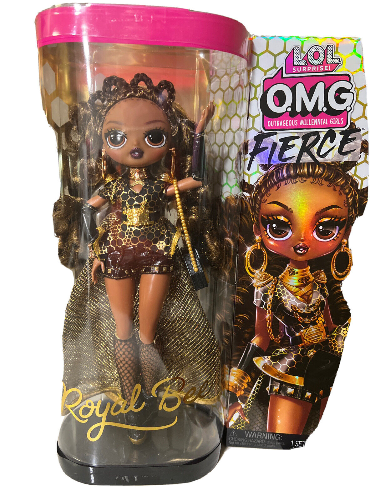 L.O.L. Surprise! Boneca Fierce ROYAL BEE Fashion Roupas, Acessórios e