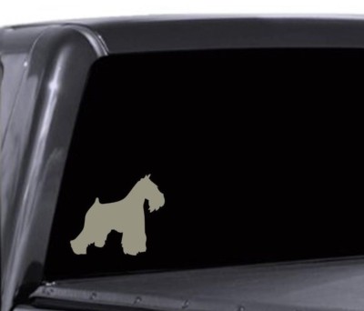 schnauzer car decals