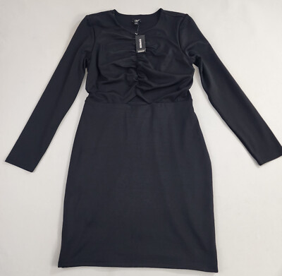 Express Dress Womens Small Petite SP Black 31145626 Stretch $88 Ladies |  eBay